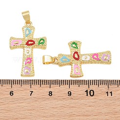Brass Pendants&nbsp;KK-CBA3FD6-05G
