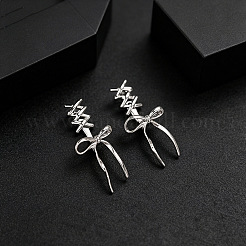 Alloy Bowknot Stud Earrings for Women&nbsp;WG9B155-01