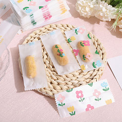 200Pcs OPP Flower Nougat Candy Packaging Bags&nbsp;ABAG-WH0039-28
