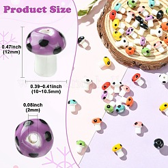 45Pcs 9 Colors Handmade Porcelain Beads&nbsp;PORC-CJ0001-24