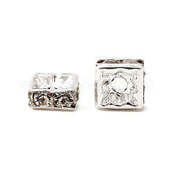 Brass Rhinestone Spacer Beads&nbsp;RSB072-01S