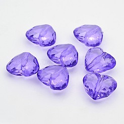 Transparent Acrylic Beads&nbsp;X-PL318Y-7