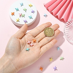 21Pcs 7 Colors Spray Painted Alloy Beads&nbsp;FIND-YW0012-67