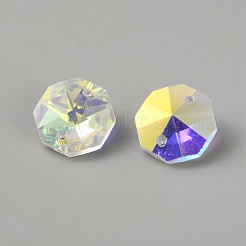 120Pcs Glass Sew on Rhinestones&nbsp;GLAA-SP0001-86