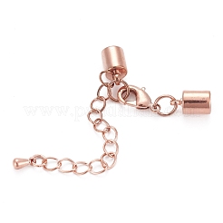 Brass Chain Extender&nbsp;KK-L089-03RG-NF