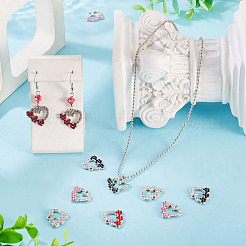 24Pcs 4 Colors Alloy Pendants&nbsp;FIND-TA0009-62