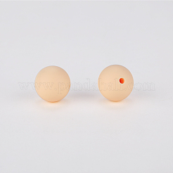 Round Silicone Focal Beads&nbsp;SI-JX0046A-20