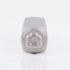 Iron Metal Stamps&nbsp;AJEW-BC0005-55C