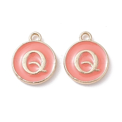 (Defective Closeout Sale Border damaged) Golden Plated Alloy Enamel Charms&nbsp;ENAM-XCP0001-20Q