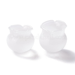Handmade Blown Glass Flower Beads&nbsp;GLAA-Z003-03