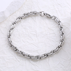 Elegant unisex chain bracelet with minimalist design and sophisticated style&nbsp;KB4158