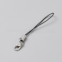 Nylon Rope and Zinc Alloy Lobster Clasp Mobile Straps&nbsp;FIND-WH20019-104A