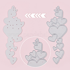 3pcs 3 styles Carbon Steel Cutting Dies DIY Templates&nbsp;DIY-GF0006-31