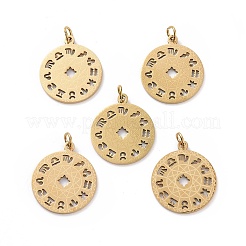 201 Stainless Steel Pendants&nbsp;STAS-S105-T565D-2