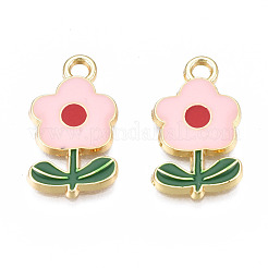 Eco-Friendly Zinc Alloy  Pendants&nbsp;X-ENAM-R051-12-03G-NR