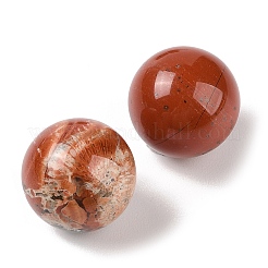 Natural Red Jasper No Hole Sphere Beads&nbsp;G-K353-04D-07