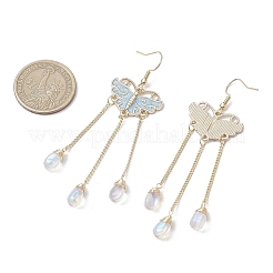 Zinc Alloy Enamel Chandelier Component Links&nbsp;EJEW-JE06315