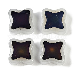 Two Tone Glass Mood Beads&nbsp;GLAA-Z007-08C