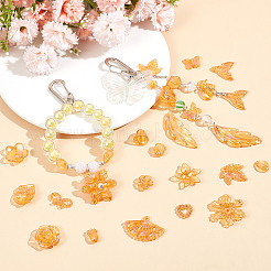 100G Resin Charms and Beads DIY Jewelry Making Findings Kit&nbsp;OHAR-SC0003-01B
