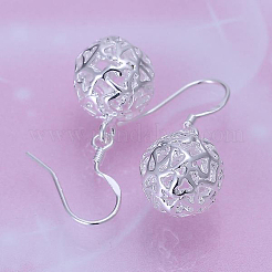 Ball Brass Dangle Earrings&nbsp;EJEW-BB11836