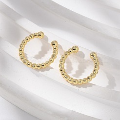 Brass Cuff Earrings&nbsp;EJEW-L244-02G