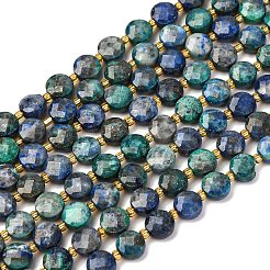 Natural Chrysocolla and Lapis Lazuli Beads Strands&nbsp;G-K389-B81-01