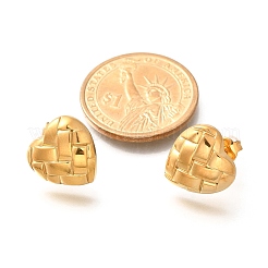 304 Stainless Steel Stud Earrings&nbsp;EJEW-R012-06G