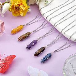DIY Stone Jewelry Set Making Kit&nbsp;DIY-SZ0007-87