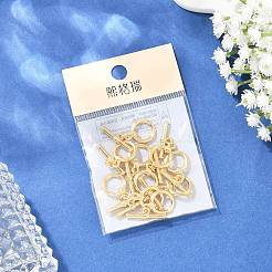 SHEGRACE Brass Toggle Clasps&nbsp;XGR0122G-136G