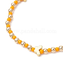 Bohemian Style Glass Seed Bead Stretch Bracelets&nbsp;BJEW-JB11800-03