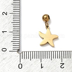 304 Stainless Steel Pendants&nbsp;STAS-K323-01E-G
