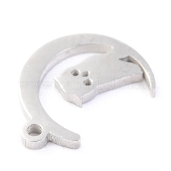 Non-Tarnish 304 Stainless Steel Charms&nbsp;STAS-O142-40P