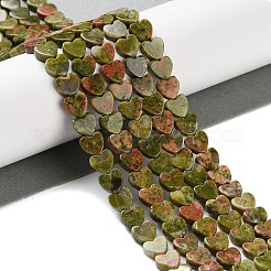 Natural Unakite Beads Strands&nbsp;G-M403-A23-02