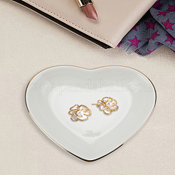 1Pc Porcelain Jewelry Holder Tray&nbsp;ODIS-LP0001-12