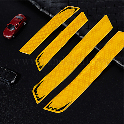 4 Sets 2 Styles Waterproof Epoxy Resin Reflective film Car Stickers&nbsp;FIND-GA0003-47B