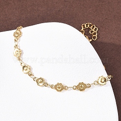 304 Stainless Steel Chain Bracelets&nbsp;BJEW-P376-04G