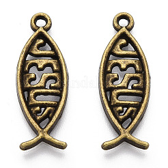 Tibetan Style Alloy Pendants&nbsp;LS-TIBEP-WH0005-01AB