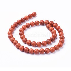 Natural Wood Beads Strands&nbsp;WOOD-F008-01-C