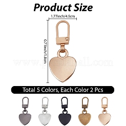 Alloy Zipper Head&nbsp;DJ-PW-WG789A9-02