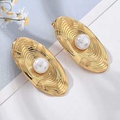 304 Stainless Steel Stud Earrings&nbsp;EJEW-Z084-01G