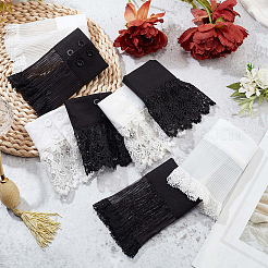 4pcs 2 Style Polyester Oversleeves&nbsp;AJEW-NB0004-02A