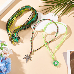 12Pcs Polyester & Spandex Cord Necklaces Making&nbsp;AJEW-TAC00069