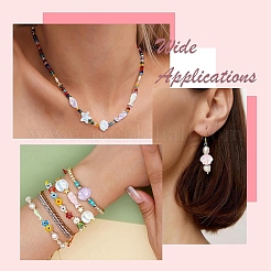 832Pcs 4 Colors Ocean Theme Transparent Acrylic Beads&nbsp;TACR-YW0003-39