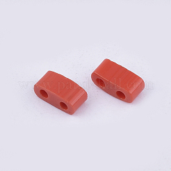 FGB 2-Hole Glass Seed Beads&nbsp;X-SEED-S031-M-045