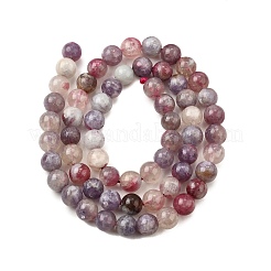 Natural Purple Red Tourmaline  Beads Strands&nbsp;G-N327-02A-01