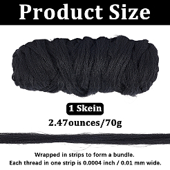 Fibre African Wig Braiding Line&nbsp;AJEW-CY0002-70A