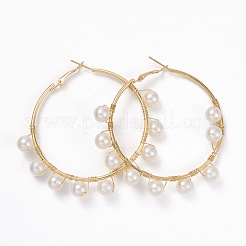 Star & Moon & Half Round Stud Earrings Set&nbsp;EJEW-D277-02G