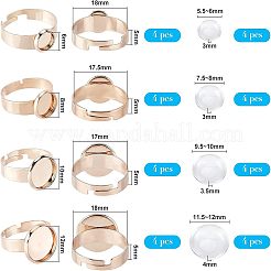 DIY Finger Rings Making Kits&nbsp;DIY-NB0004-65RG