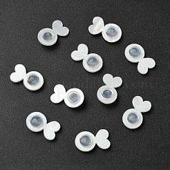 10Pcs Acrylic & Silicone Ear Nuts&nbsp;SACR-YW0001-97