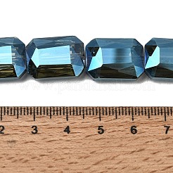 Electroplated Glass Beads&nbsp;EGLA-H002-A-16